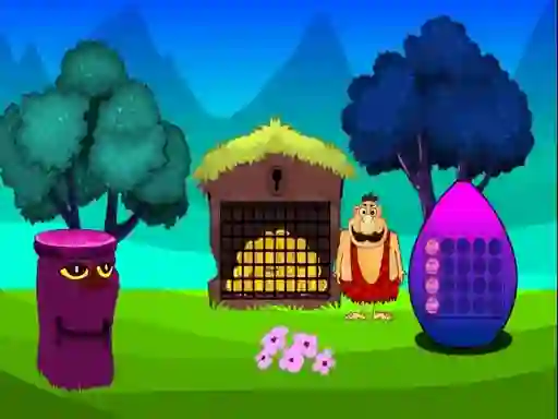 Spēle Caveman Treasure Escape online