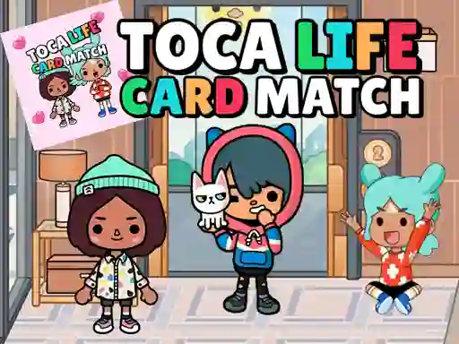Spēle Toca Life Memory Card Match online