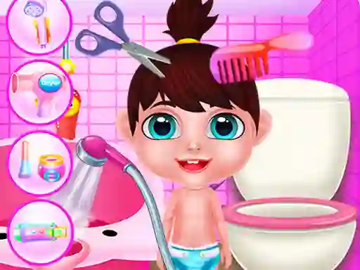 Spēle Baby Girl Daily Care online