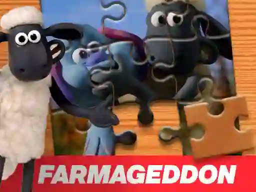 Spēle  A Shaun the Sheep Movie Farmageddon Jigsaw Puzzle online