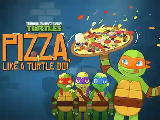 Spēle Ninja Turtles: Pizza Like A Turtle Do! online
