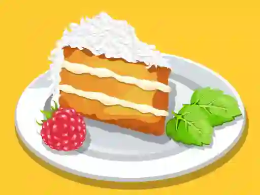 Spēle Almond coconut cake online