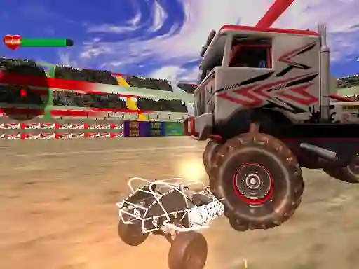 Spēle Crazy Buggy Demolition Derby online