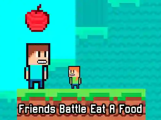 Spēle Friends Battle Eat A Food online