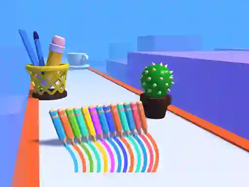 Spēle Color Run online