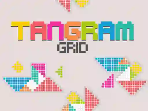 Spēle Tangram Grid online