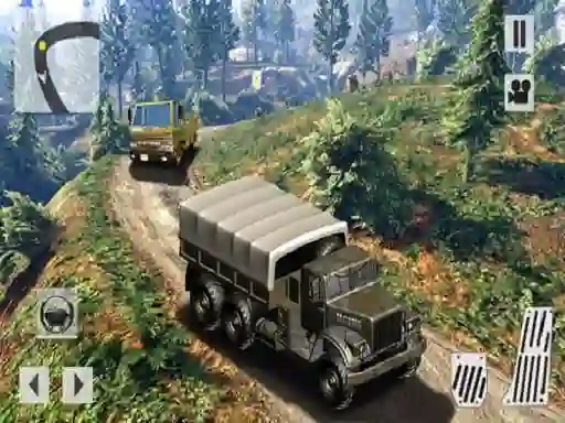 Spēle US OffRoad Army Truck Driver online