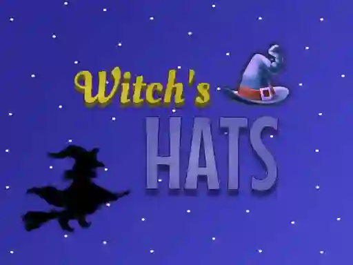 Spēle Witch's hats online