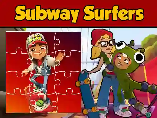 Spēle Subway Surfers Puzzle online