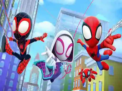 Spēle Spidey and his Amazing Friends Swing Into Action! online