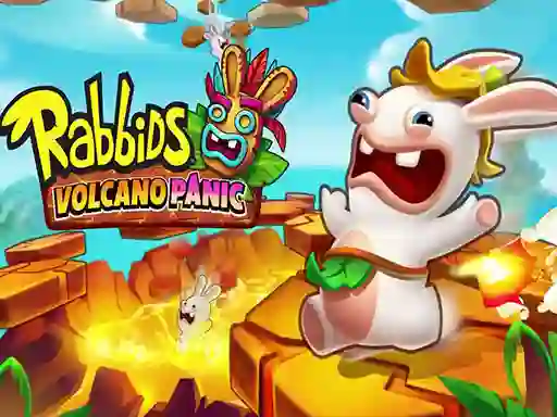 Spēle Rabbids Volcano Panic online