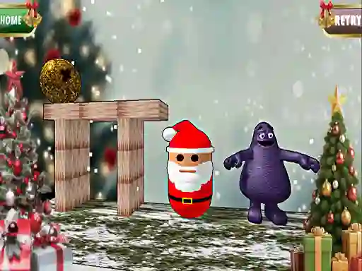 Spēle Santa Claus Grima Monster online
