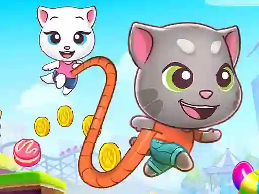 Spēle Tom & Angela Jump online