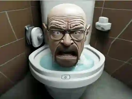 Spēle Funny Skibidi Toilet Face online