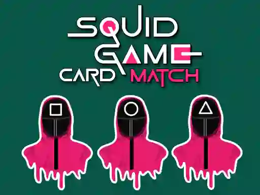 Spēle Squid Game Memory Card Match online