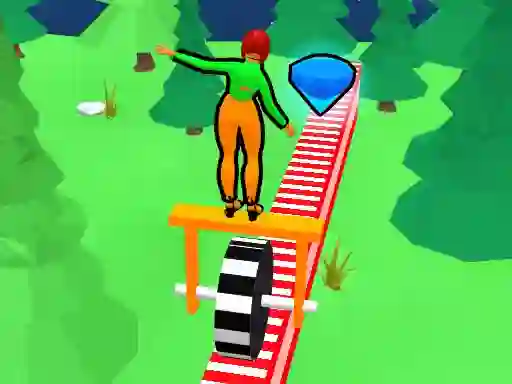 Spēle Wheel Balancer 3D online