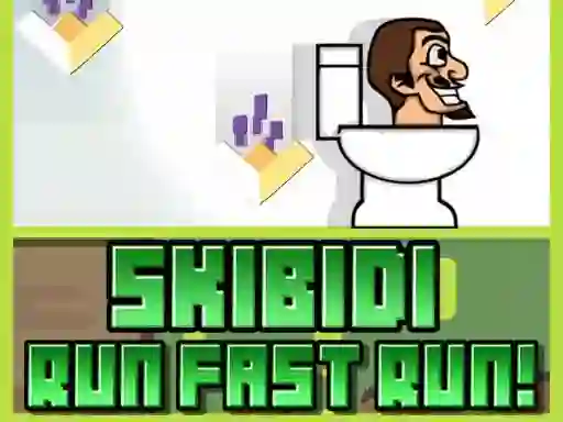 Spēle Skibidi Run Fast Run! online