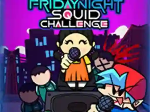 Spēle Super Friday Night Squid Challenge Game online