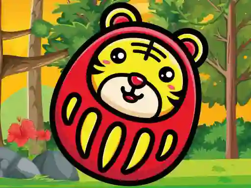 Spēle Daruma Tiger Run online