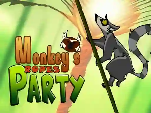 Spēle Monkey's ropes party online