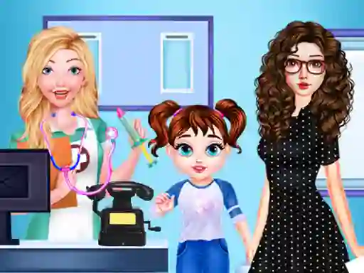 Spēle Baby Taylor Check Up Doctor Game online