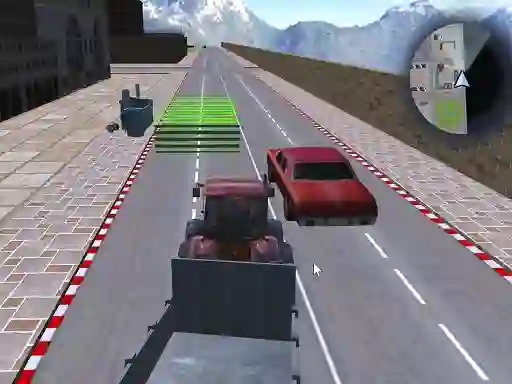 Spēle Tractor Driving Garbage collect online