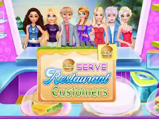 Spēle Serve Restaurant Customers online