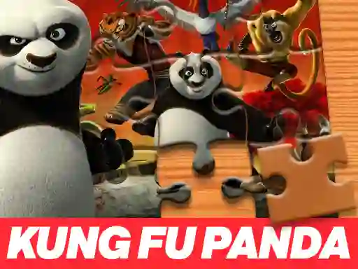 Spēle Kung Fu Panda Jigsaw Puzzle online