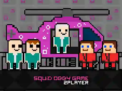 Spēle Squid Obby Game 2Player online