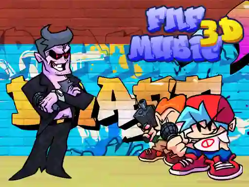 Spēle FNF Music 3D online