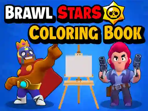 Spēle Brawl Stars Coloring Books online
