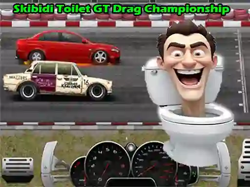 Spēle Skibidi Toilet GT Drag Championship online