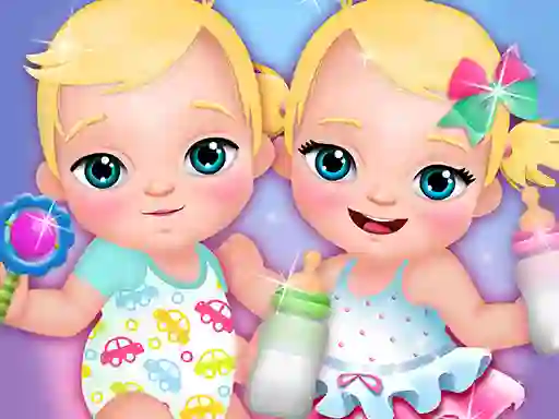 Spēle My New Baby Twins online