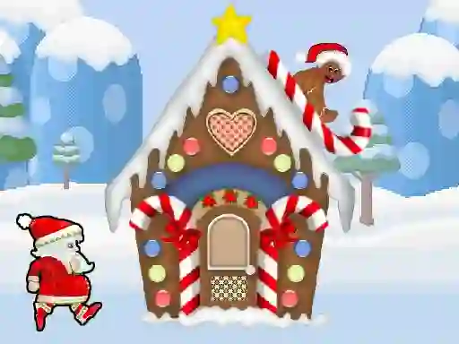 Spēle Santa Christmas Run online