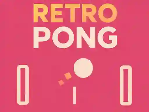 Spēle Retro Pong online