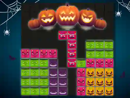 Spēle Blocks Puzzle Halloween online