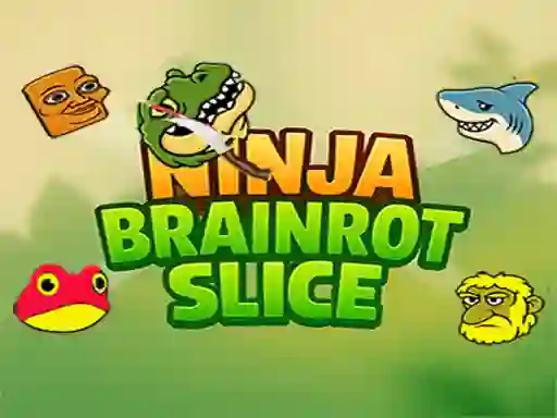 Spēle Ninja brainrot Slice online