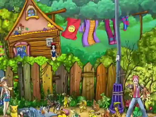 Spēle Hidden pokemon online