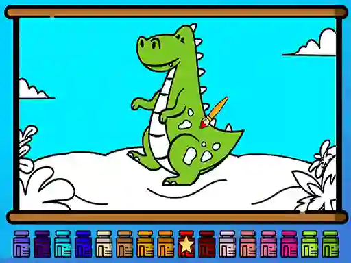 Spēle Super Game Coloring online