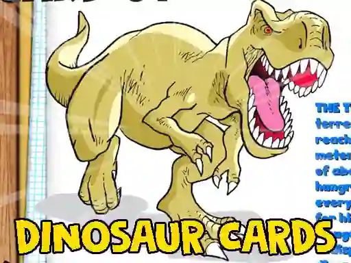 Spēle Dinosaur Cards online