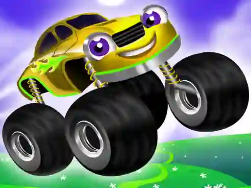 Spēle Monster Trucks Game for Kids online