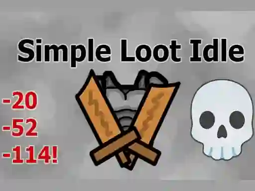 Spēle Simple Loot Idle online
