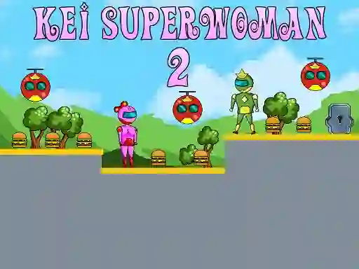 Spēle Kei Superwoman 2 online