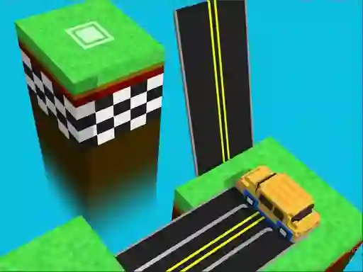 Spēle Blocky Taxy ZigZag online
