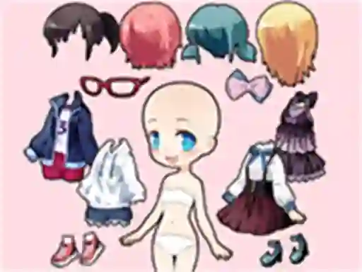 Spēle Chibi Anime Princess Doll online