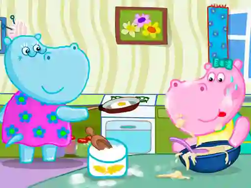 Spēle Hippo Cooking School online