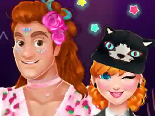 Spēle Couples Outfit Change Challenge online