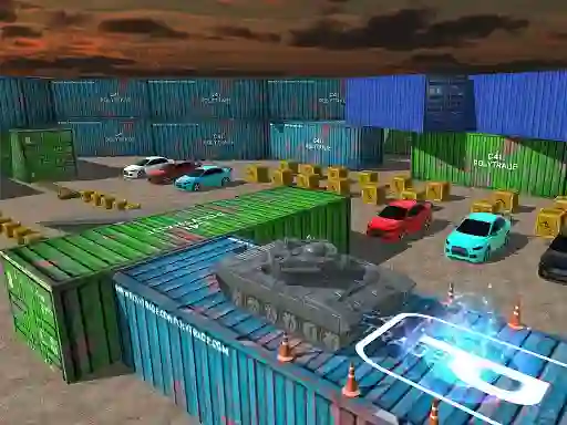 Spēle Tank Parking 3D Sim online
