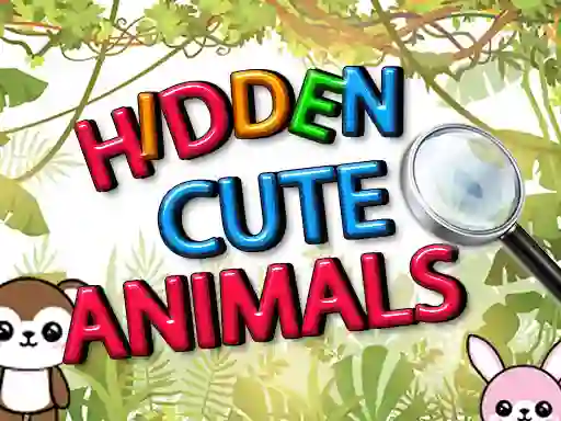 Spēle Hidden Cute Animals online