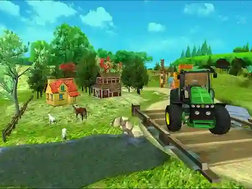Spēle Cargo Tractor Farming Simulation Game online